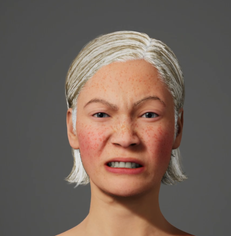 Conversation with a MetaHuman, digital human research by Elena Dimopoulou